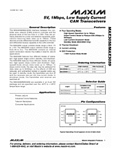 DataSheet MAX3059 pdf